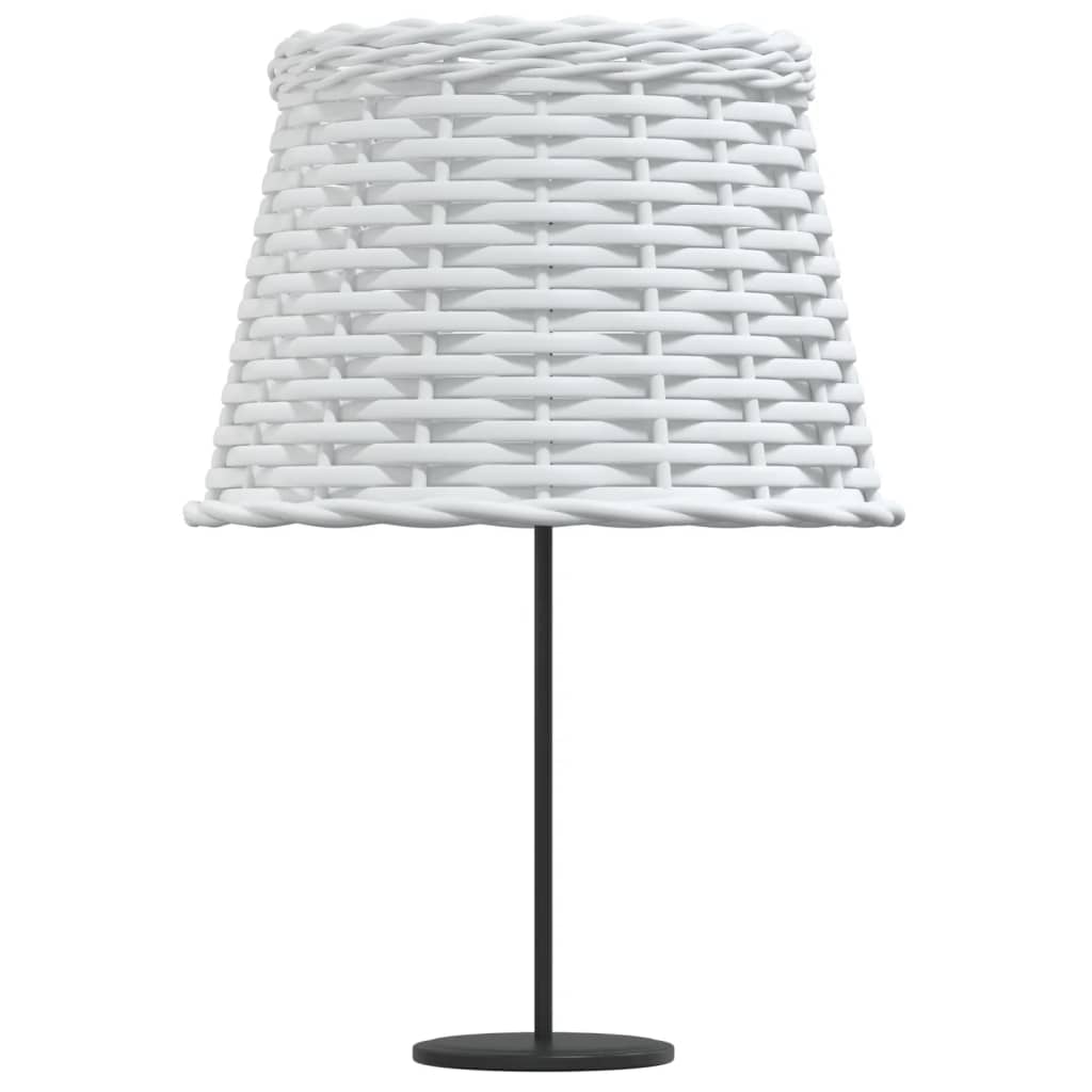 Lampshade White Ø25x17 cm Wicker