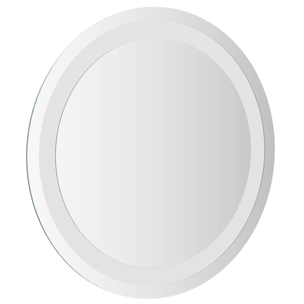 Miroir de salle de bain LED rond 40 cm