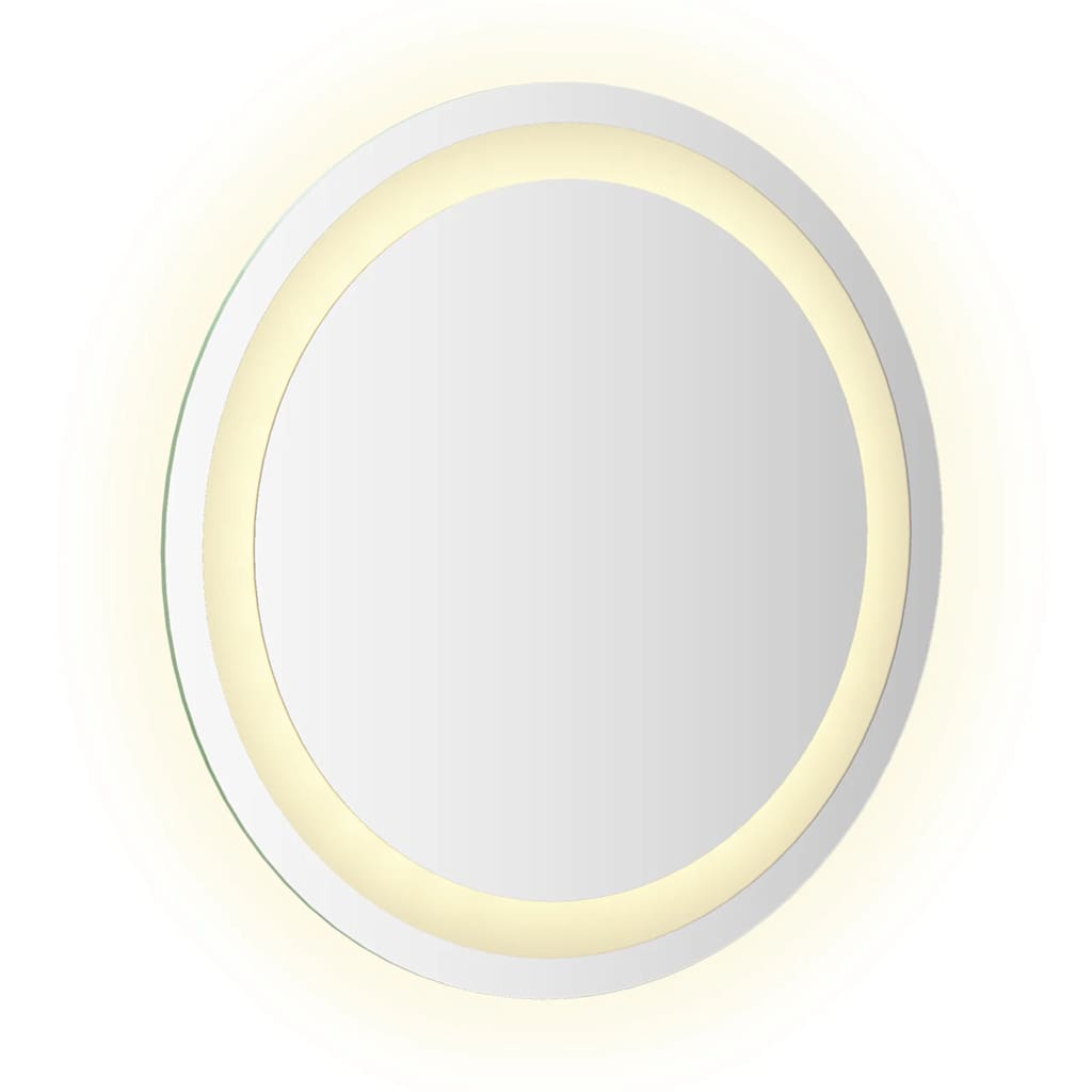 Miroir de salle de bain LED rond 40 cm