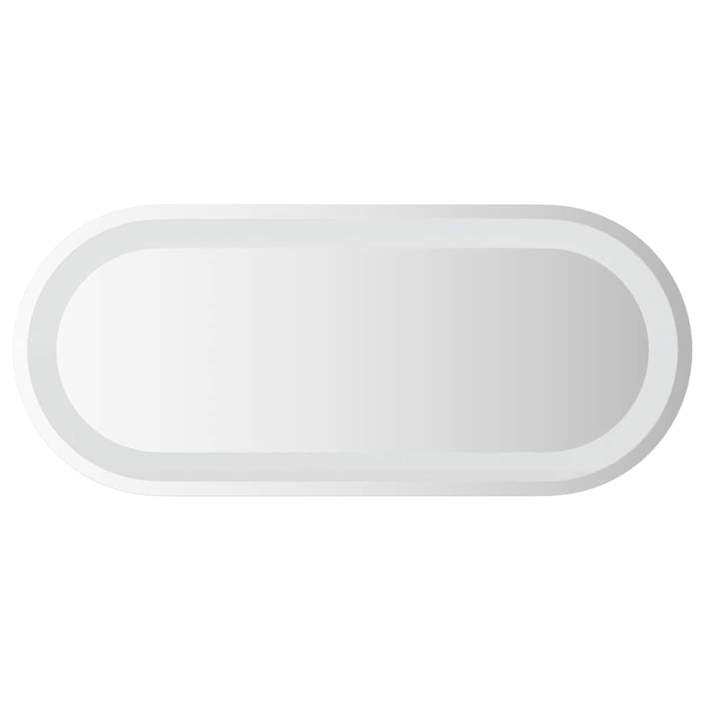 LED Bathroom Mirror 70x30 cm Oval