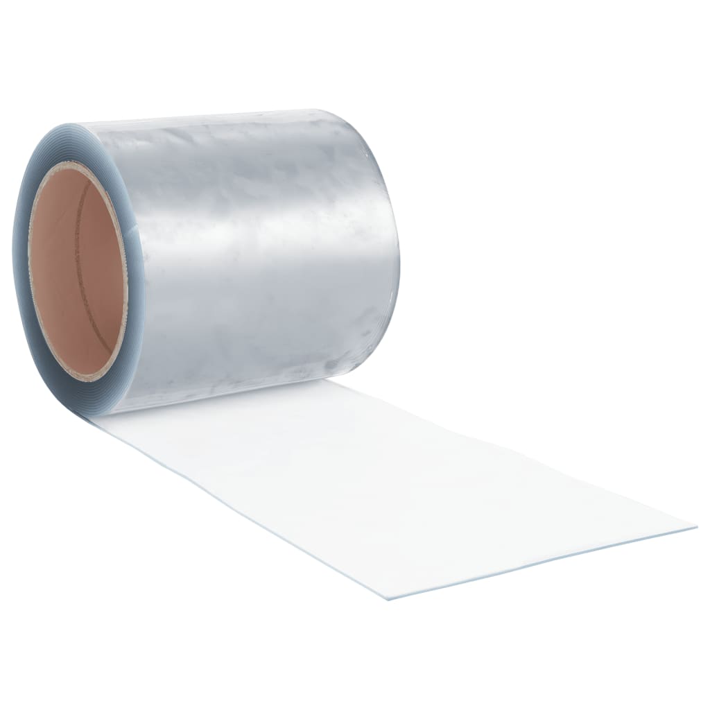 Bande transparente pour porte 200x1,6 mm 10 m PVC