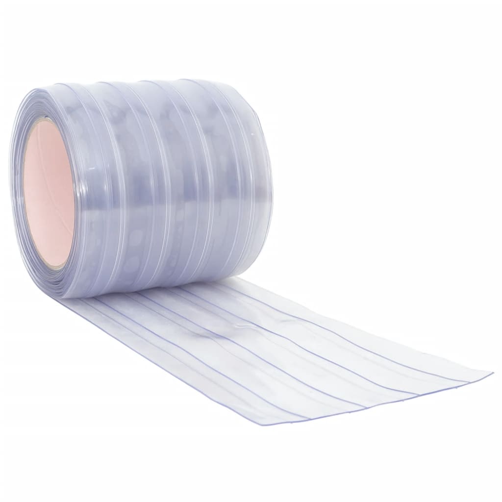 Rideau à lanières transparent 200x1,6 mm 25 m PVC