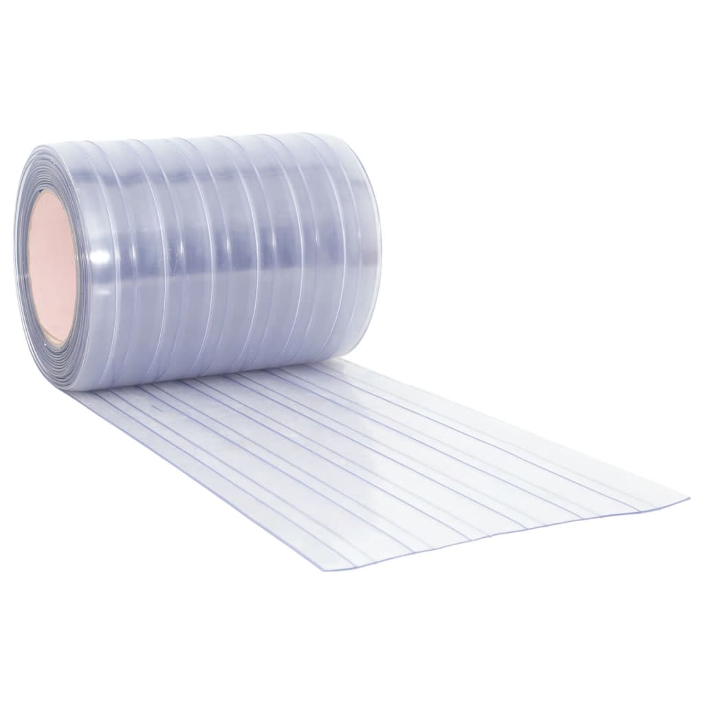 PVC Strip Curtain Transparent 300x2.6 mm 25 m