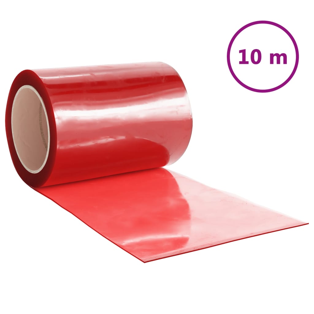 Rideau de porte Rouge 300x2,6 mm 10 m PVC