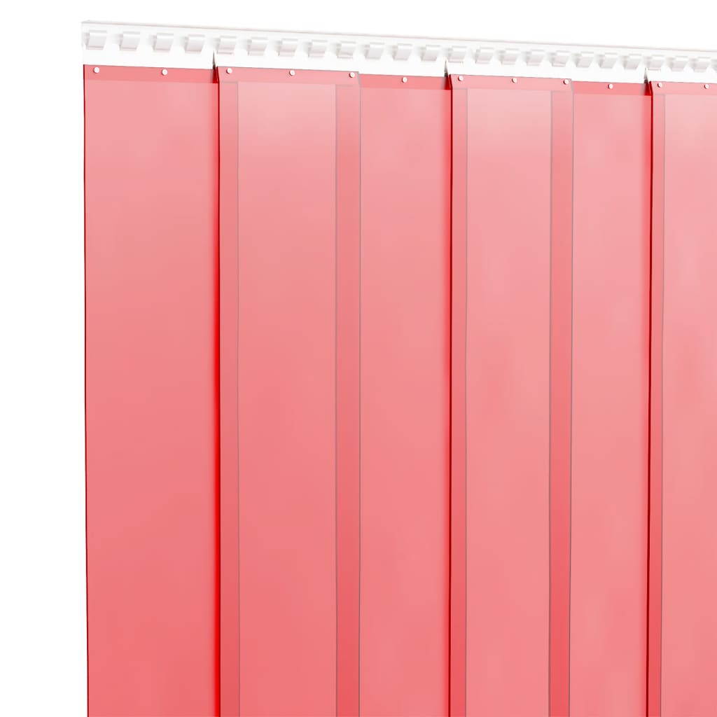 Rideau de porte Rouge 300x2,6 mm 10 m PVC