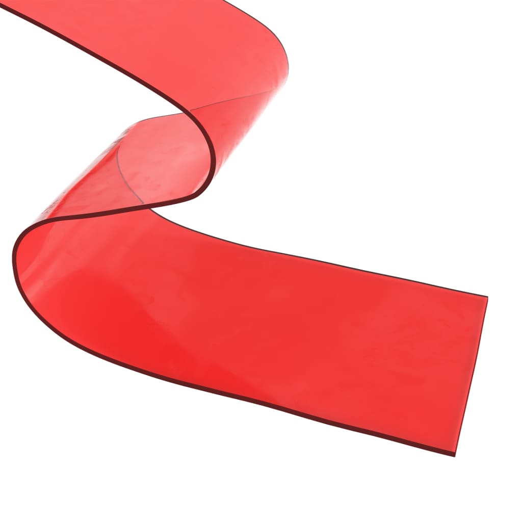 Rideau de porte Rouge 300x2,6 mm 10 m PVC