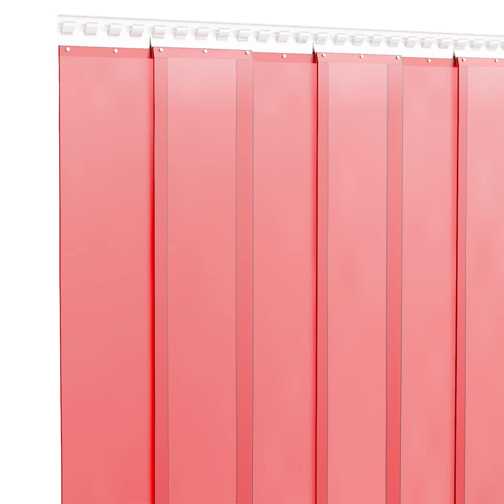 Door Curtain Red 300x2.6 mm 25 m PVC
