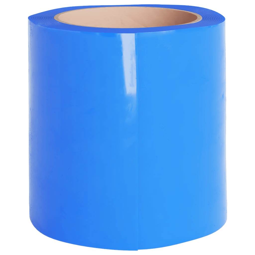 Rideau de porte bleu 200x1,6 mm 10 m PVC