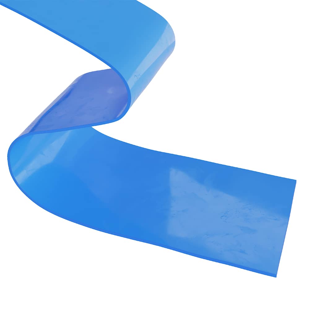 Rideau de porte bleu 200x1,6 mm 10 m PVC