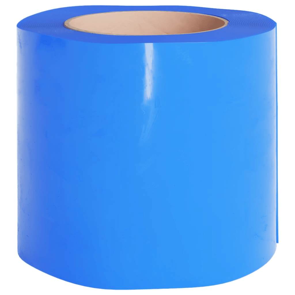 Rideau de lanières bleues 200x1,6 mm 50 m PVC