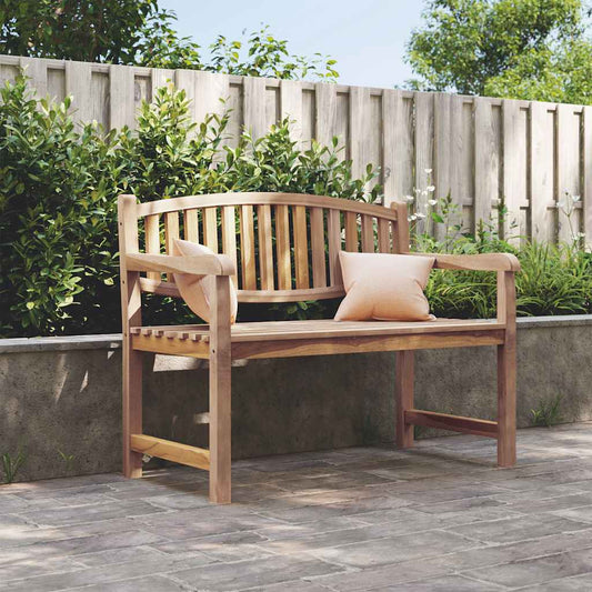 Gartenbank 114x59x87 cm Massivholz Teak