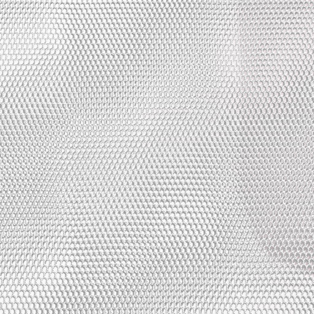 Office Chair Height Adjustable White Mesh and Faux Leather