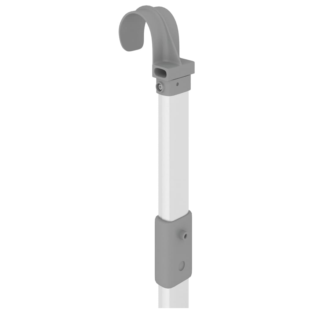 Séchoir à linge pour balcon 54x25x42 cm Aluminium