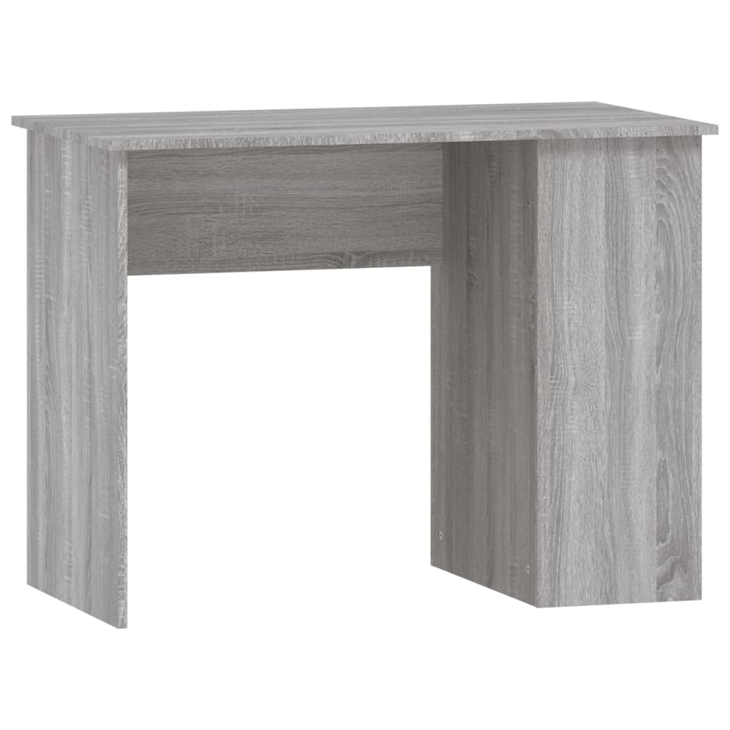 Desk Gray Sonoma 100x55x75 cm Engineered Wood