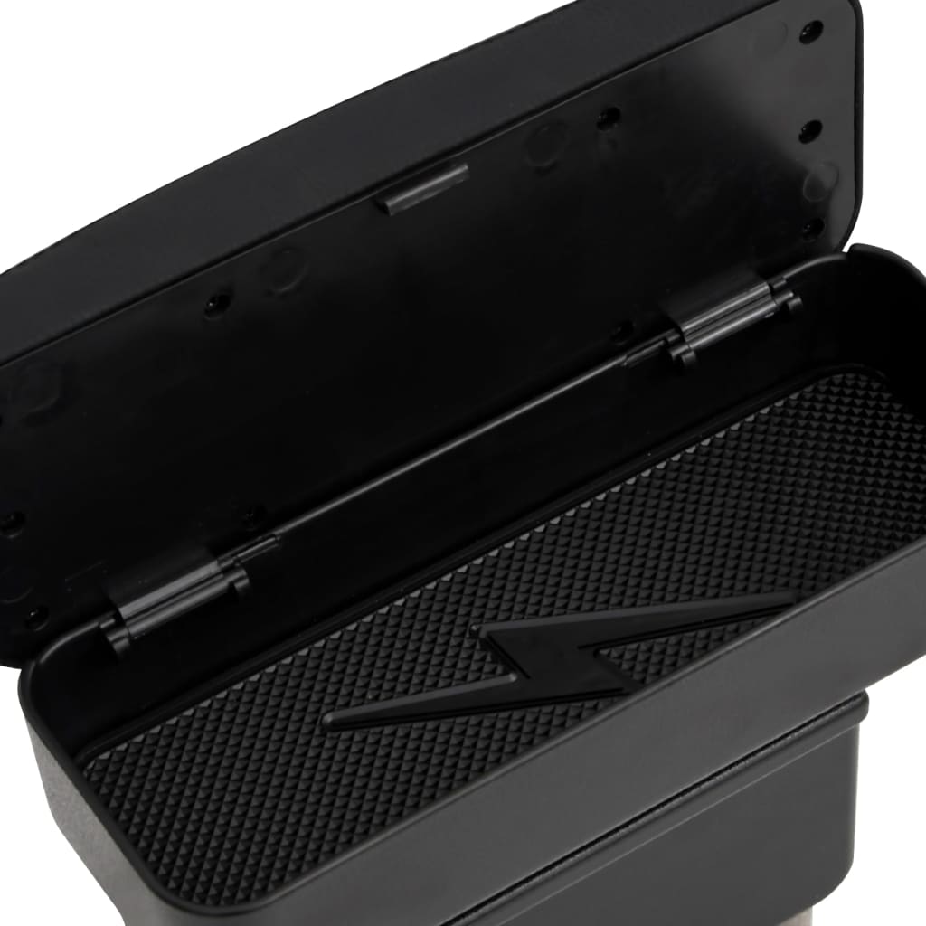 Car Armrest Universal Black 23x8x(30-38) cm ABS