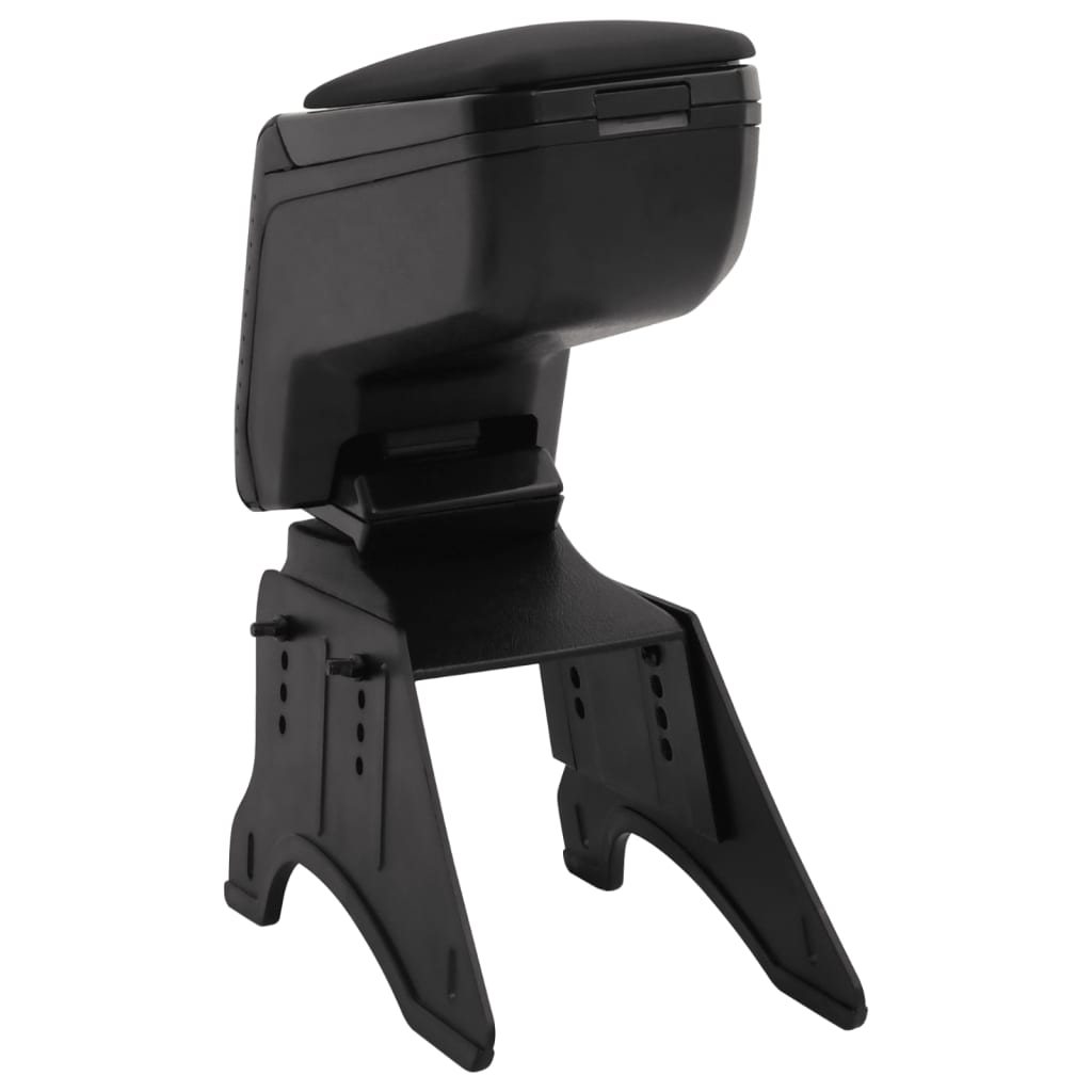 Accoudoir de voiture universel noir 14x30x(32-48,5) cm ABS