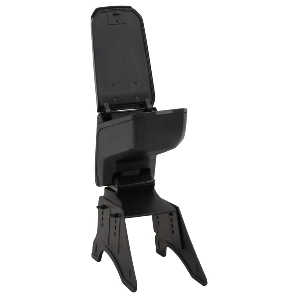 Accoudoir de voiture universel noir 14x30x(32-48,5) cm ABS