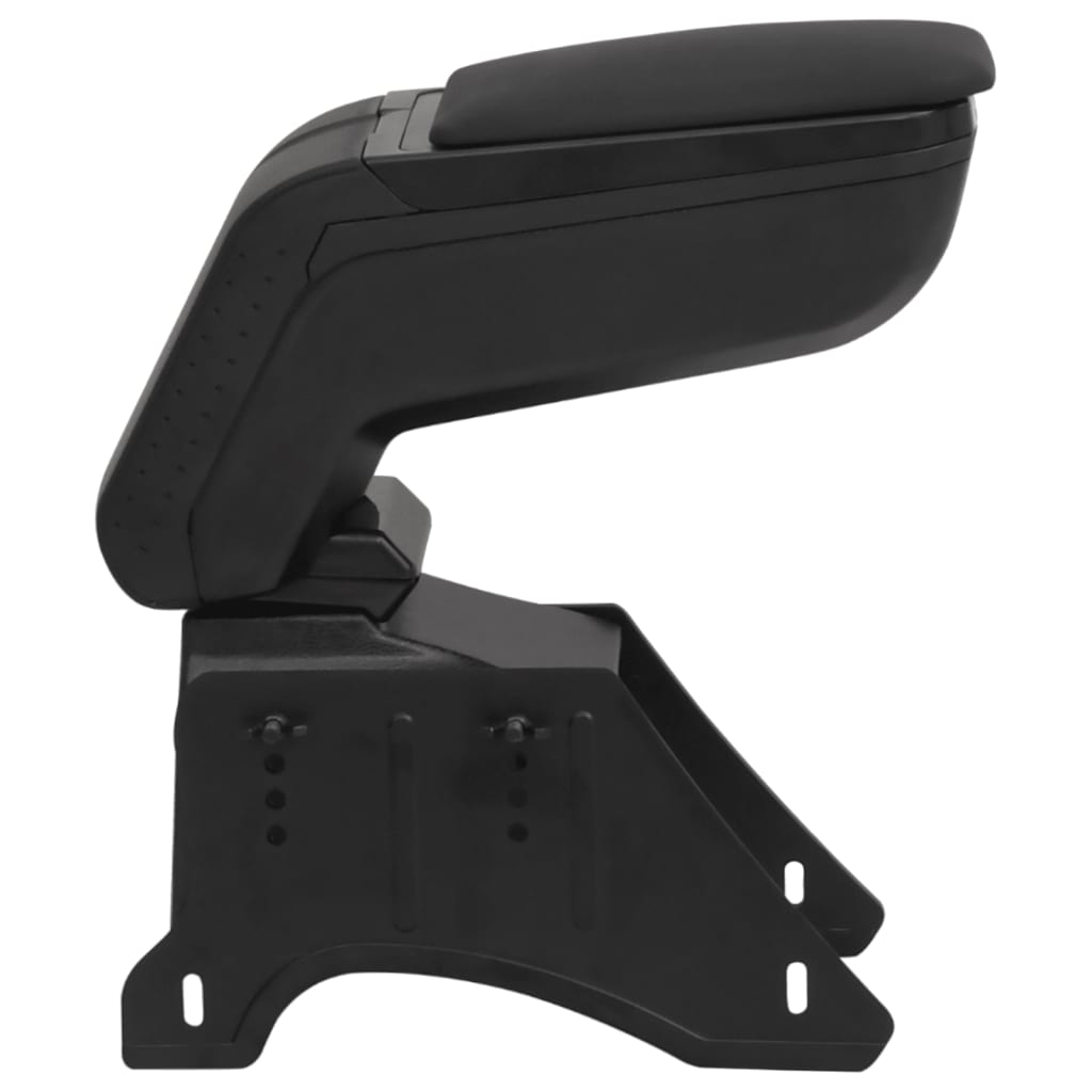Accoudoir de voiture universel noir 14x30x(32-48,5) cm ABS