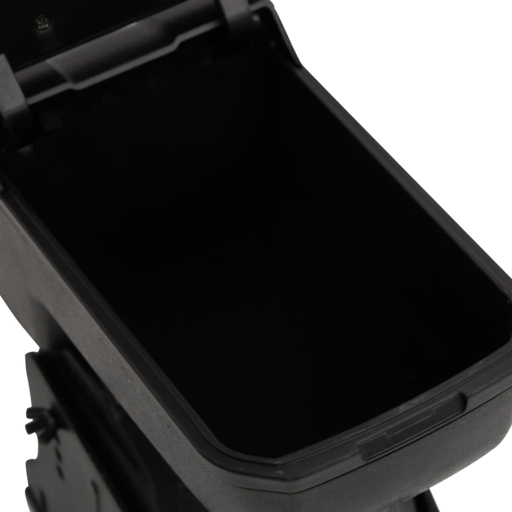 Accoudoir de voiture universel noir 14x30x(32-48,5) cm ABS