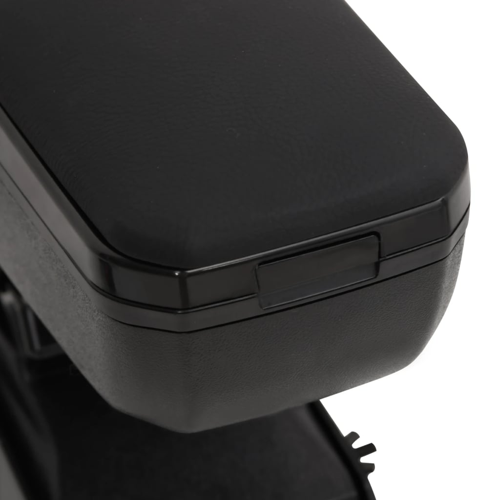Accoudoir de voiture universel noir 14x30x(32-48,5) cm ABS