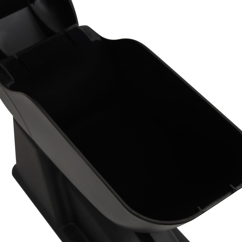 Accoudoir de voiture noir 12x29x(32-46) cm ABS