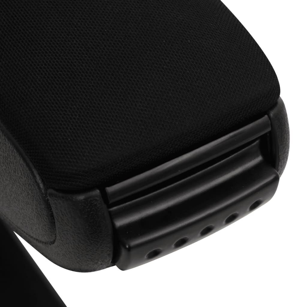 Accoudoir voiture noir 14,5x32x(27-46) cm ABS