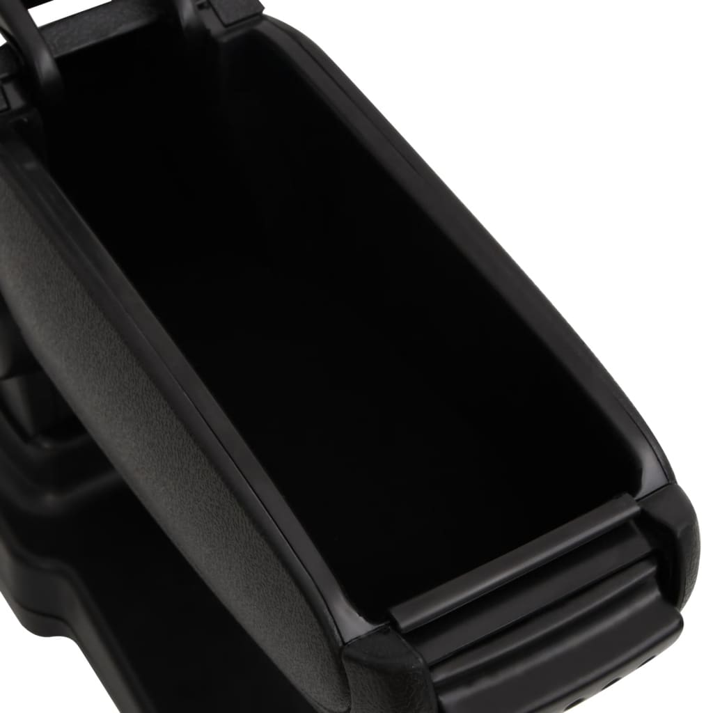 Accoudoir voiture noir 14,5x32x(27-46) cm ABS