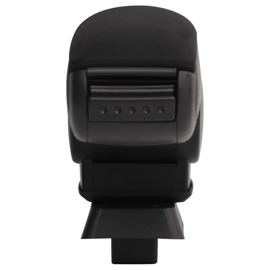 Accoudoir de voiture noir 12x33x(24-42) cm ABS