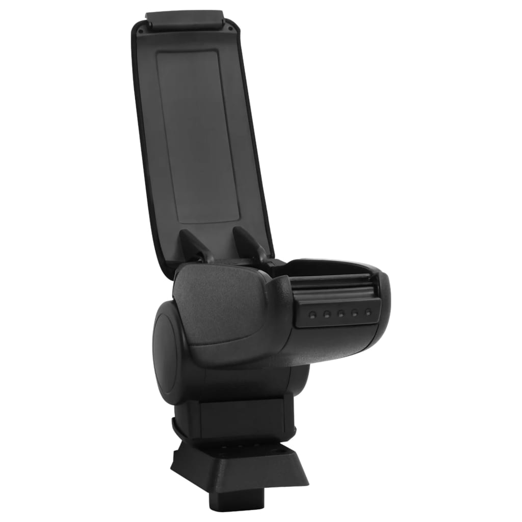 Accoudoir de voiture noir 12x33x(24-42) cm ABS