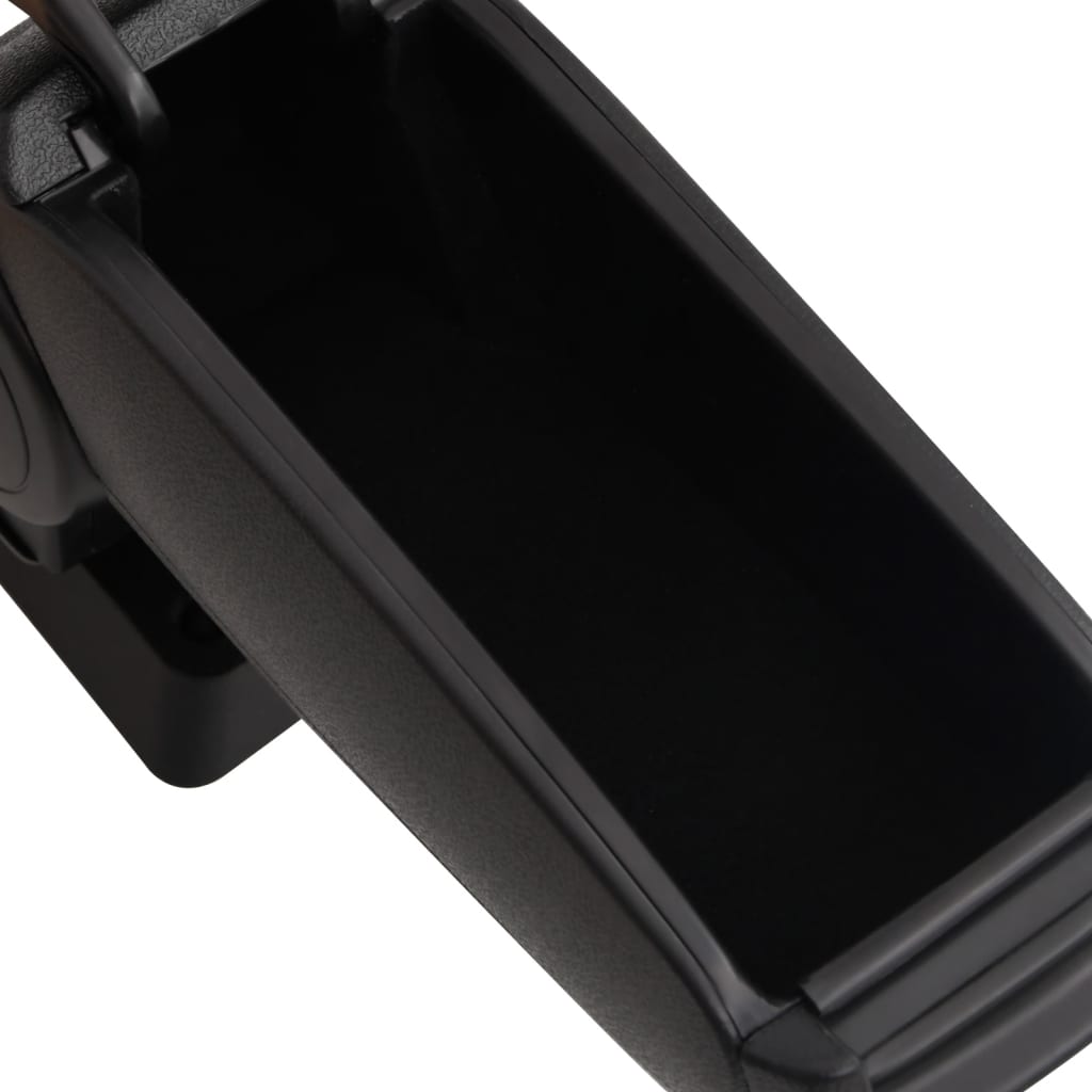 Accoudoir de voiture noir 12x33x(24-42) cm ABS