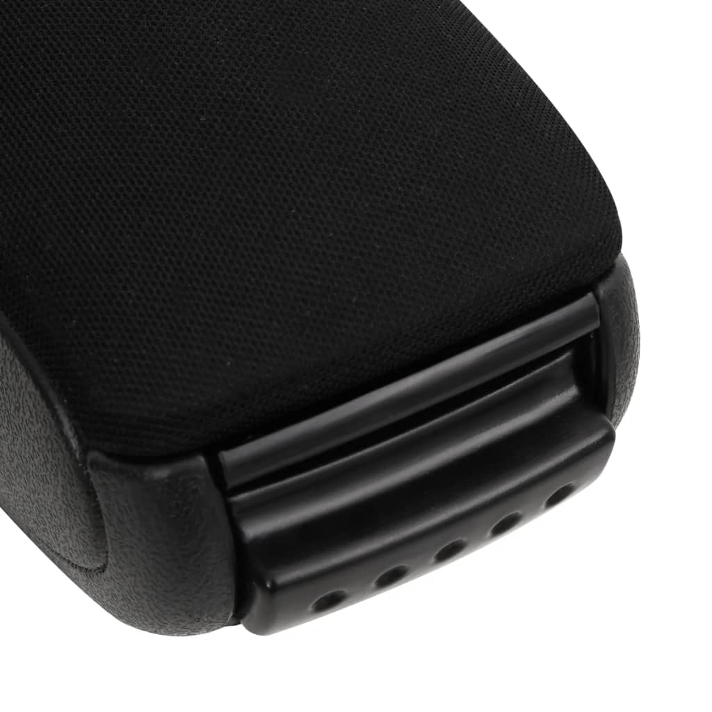 Accoudoir de voiture noir 12x33x(24-42) cm ABS