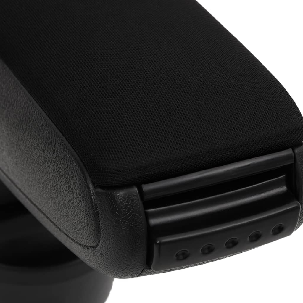 Accoudoir de voiture noir 13x33x(33-49) cm ABS