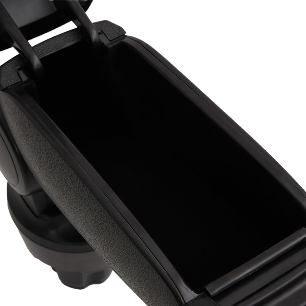 Accoudoir de voiture noir 13x33x(33-49) cm ABS