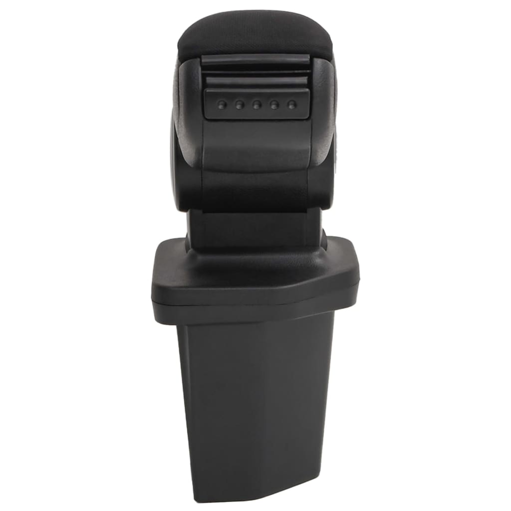 Accoudoir de voiture Noir 15x32x(40-52) cm ABS