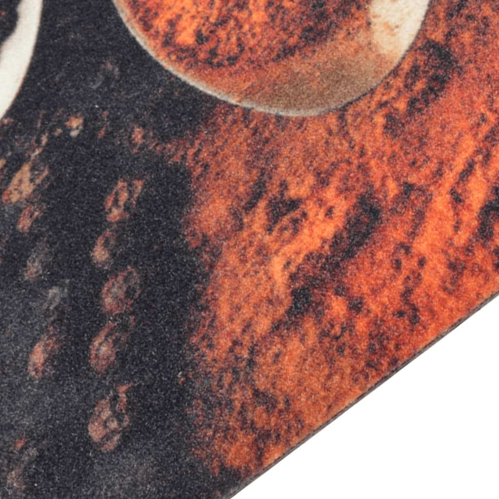 Washable Kitchen Runner Spoons & Spices 45x150 cm Velvet