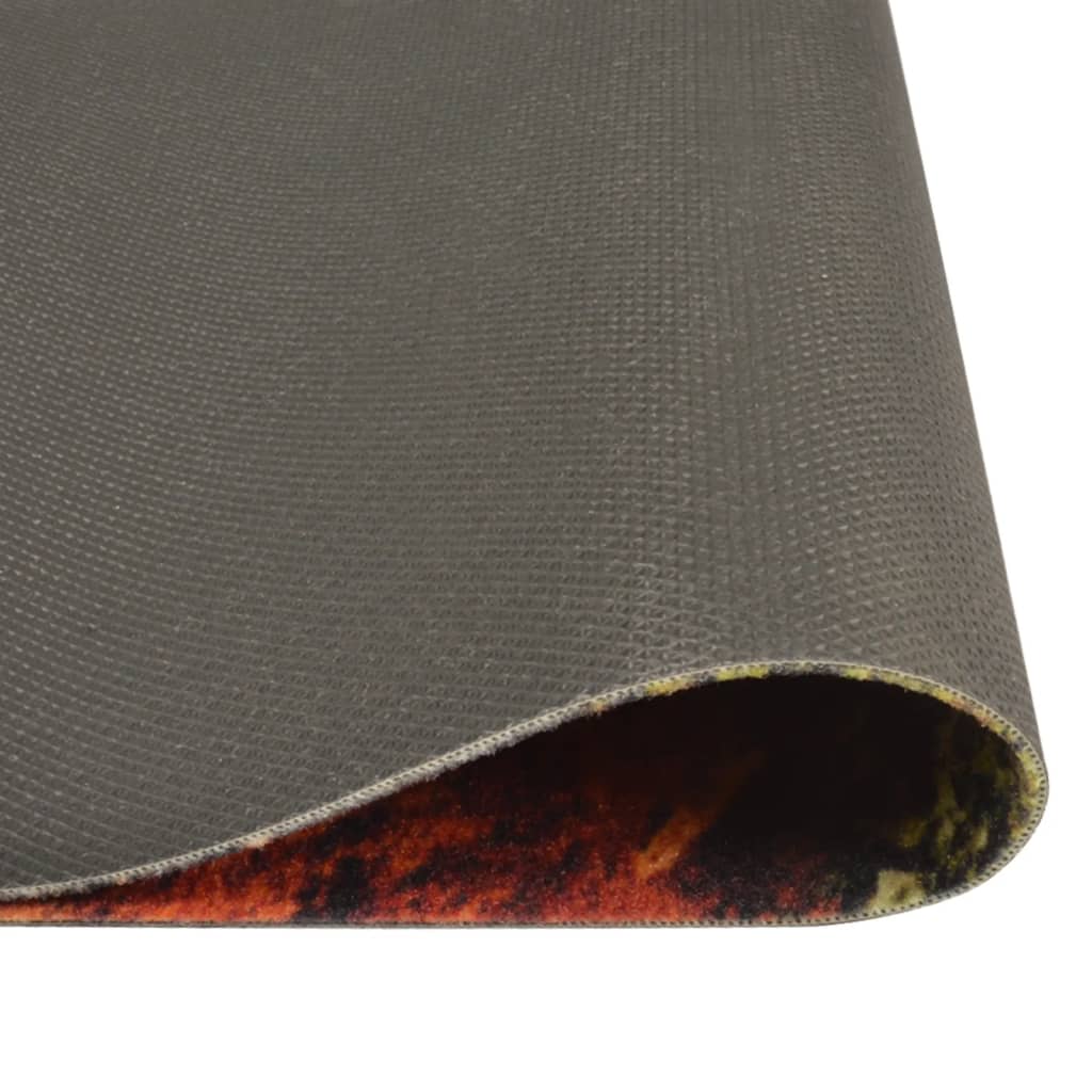 Tapis de cuisine lavable Cuillères & Épices 60x180 cm Velours