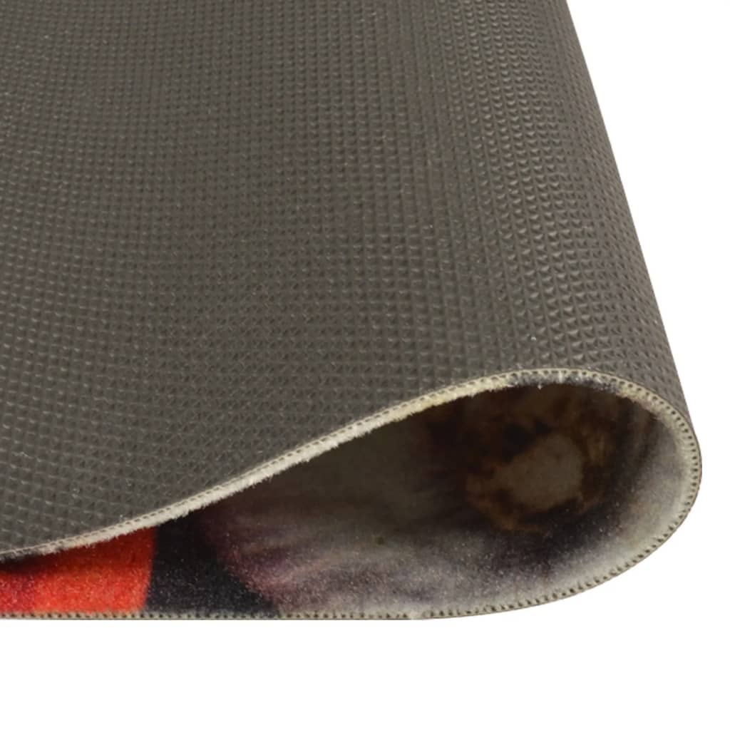 Washable Kitchen Rug Wine & Dine 60x180 cm Velvet