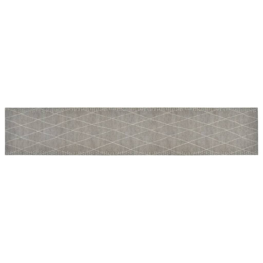 Washable Kitchen Runner Diamond 60x300 cm Velvet