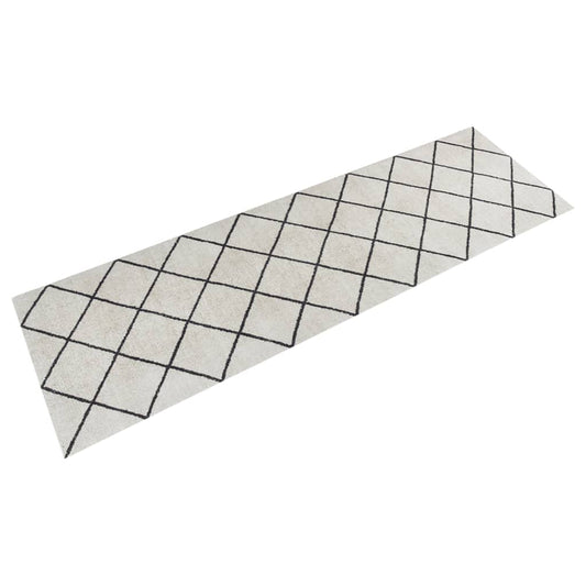 Washable Kitchen Rug Square 60x180 cm Velvet