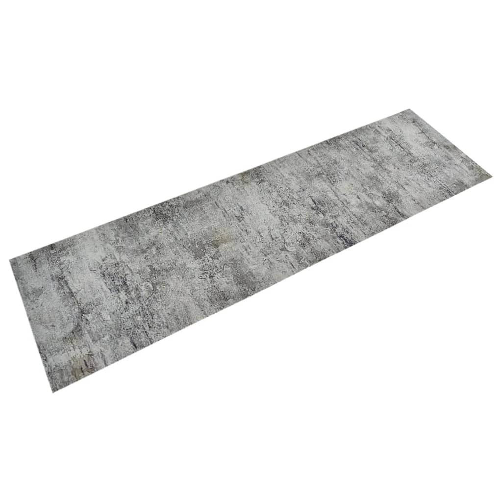 Washable Kitchen Runner Concrete 45x150 cm Velvet