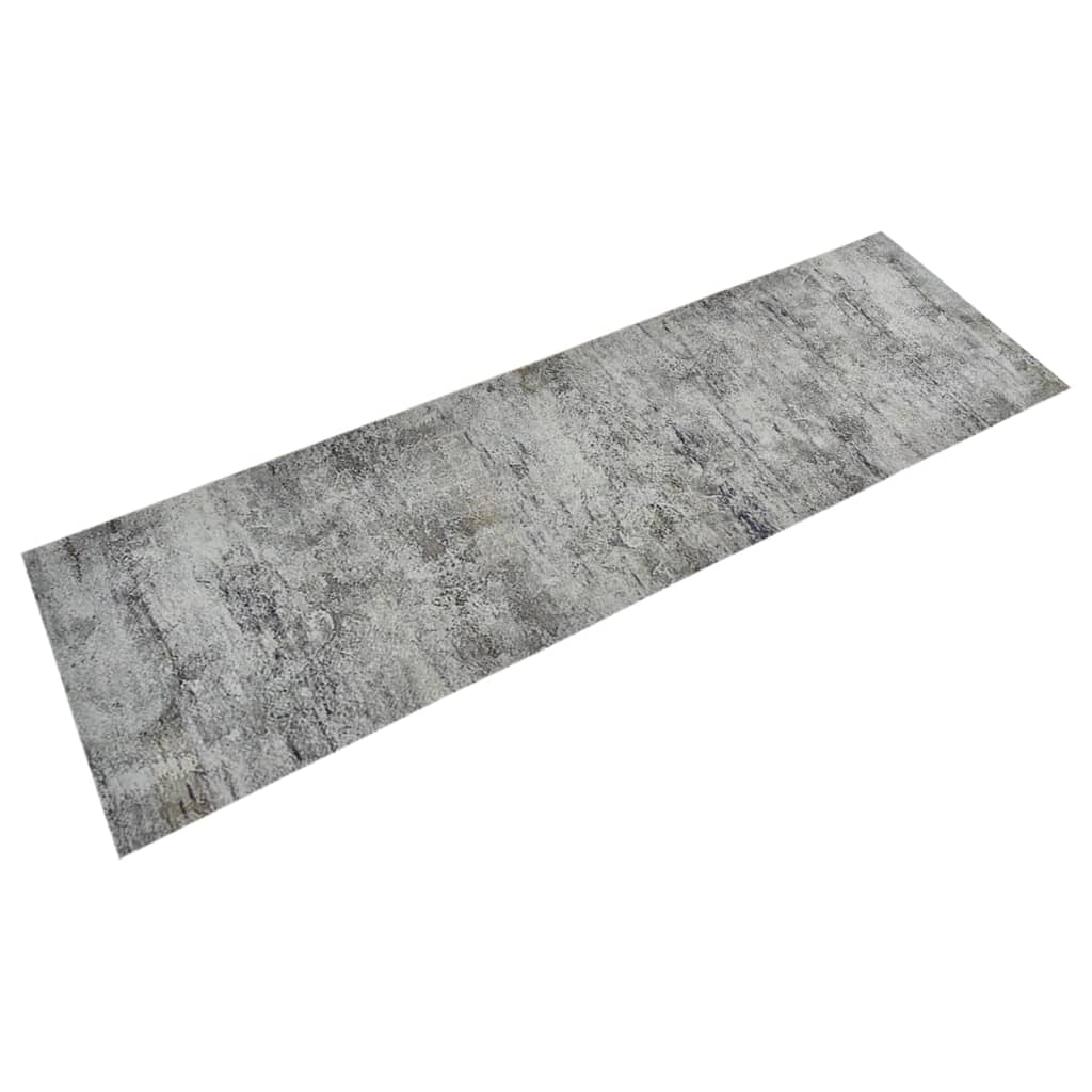 Washable Kitchen Rug Concrete 60x180 cm Velvet