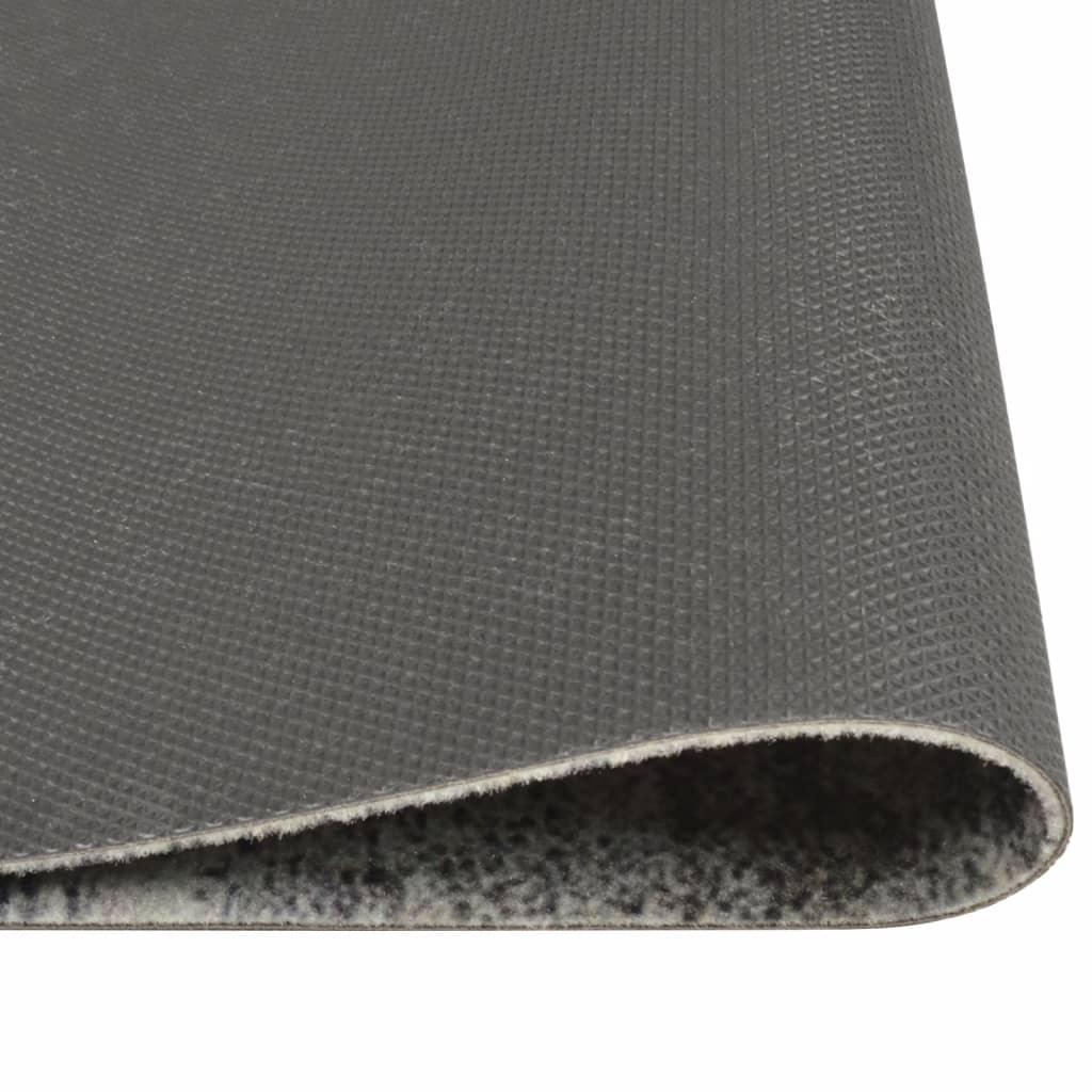 Washable Kitchen Rug Concrete 60x180 cm Velvet