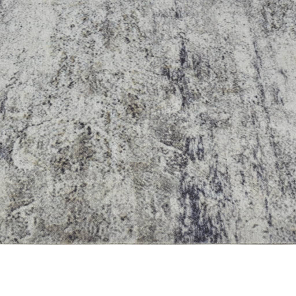 Washable Kitchen Rug Concrete 60x180 cm Velvet