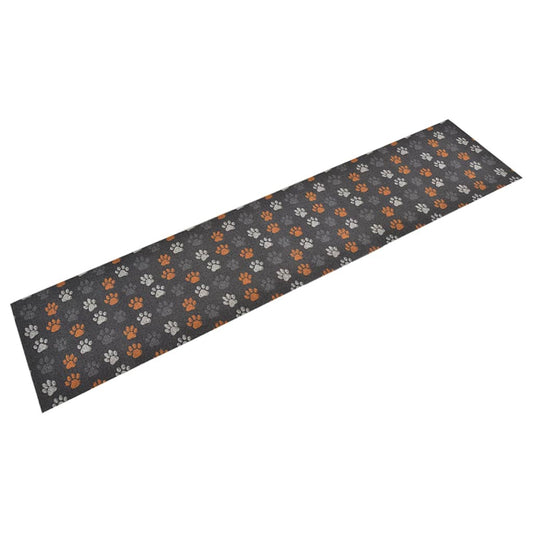 Washable Kitchen Runner Paws 60x300 cm Velvet