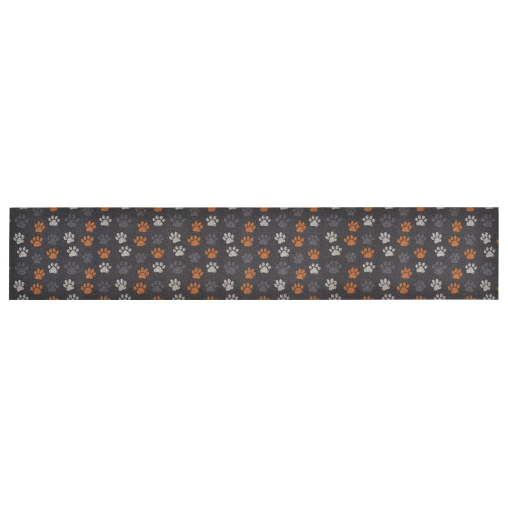 Washable Kitchen Runner Paws 60x300 cm Velvet