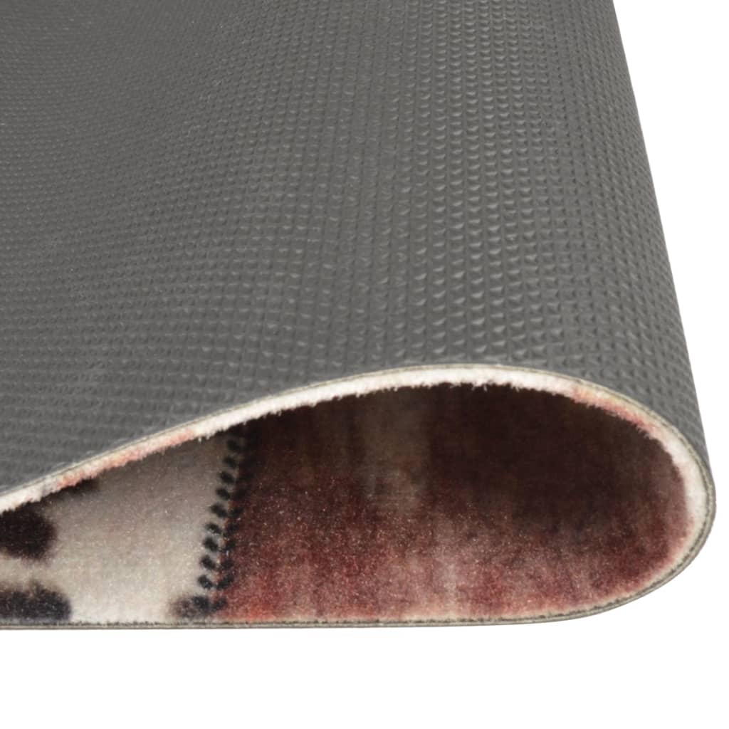Washable Kitchen Rug Animal Fur 45x150 cm Velvet