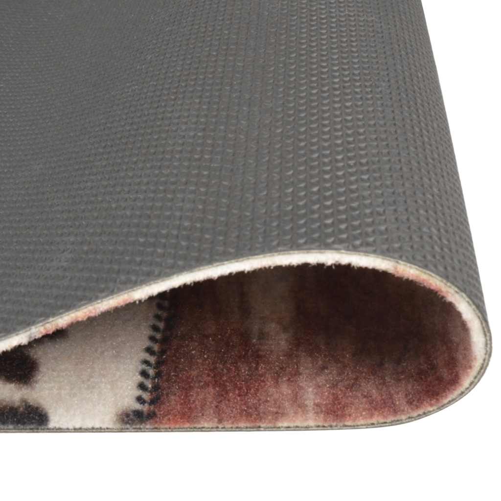 Washable Kitchen Runner Animal Print 60x180 cm Velvet