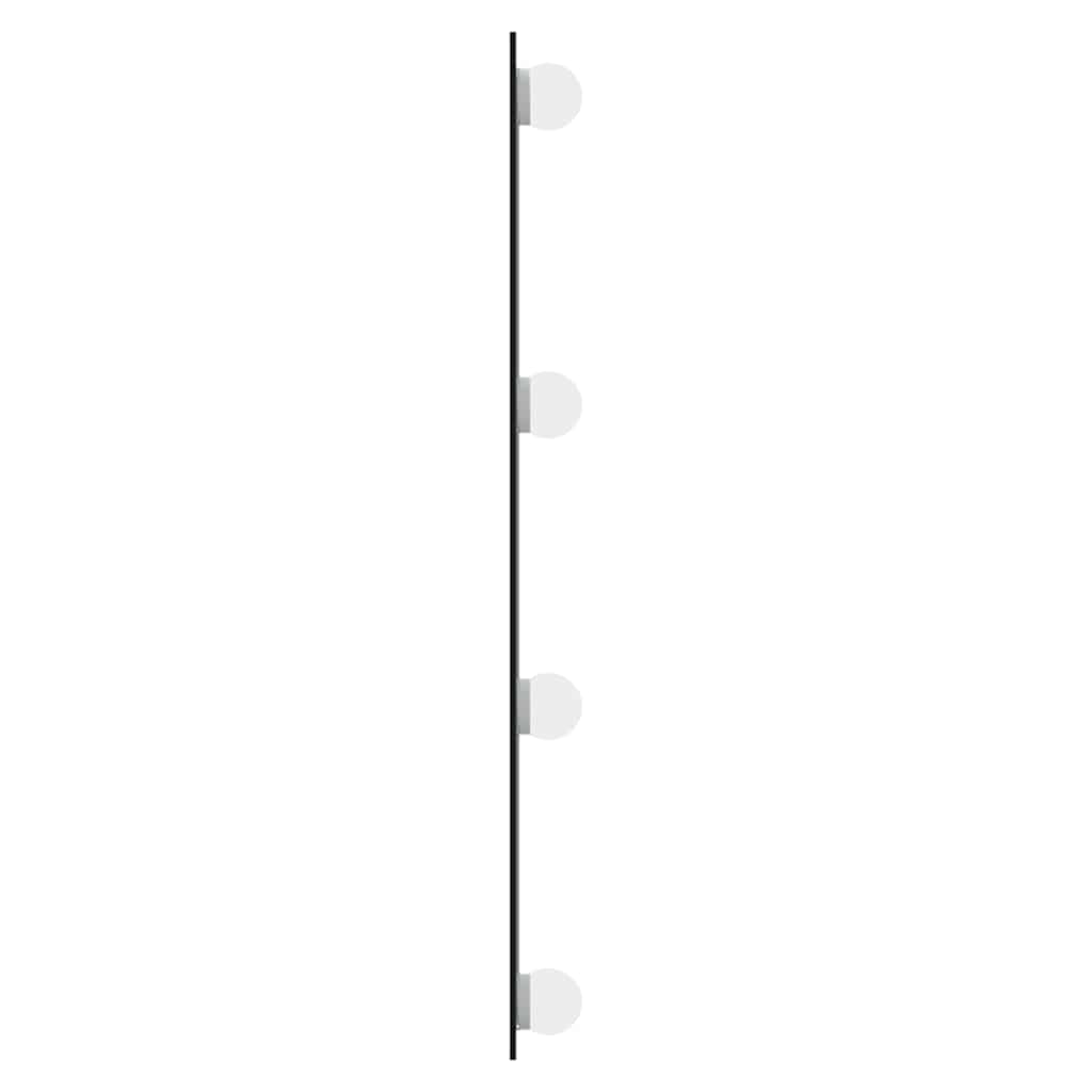Wall Mirror with LED Lights 40x60 cm Glass Rectangular