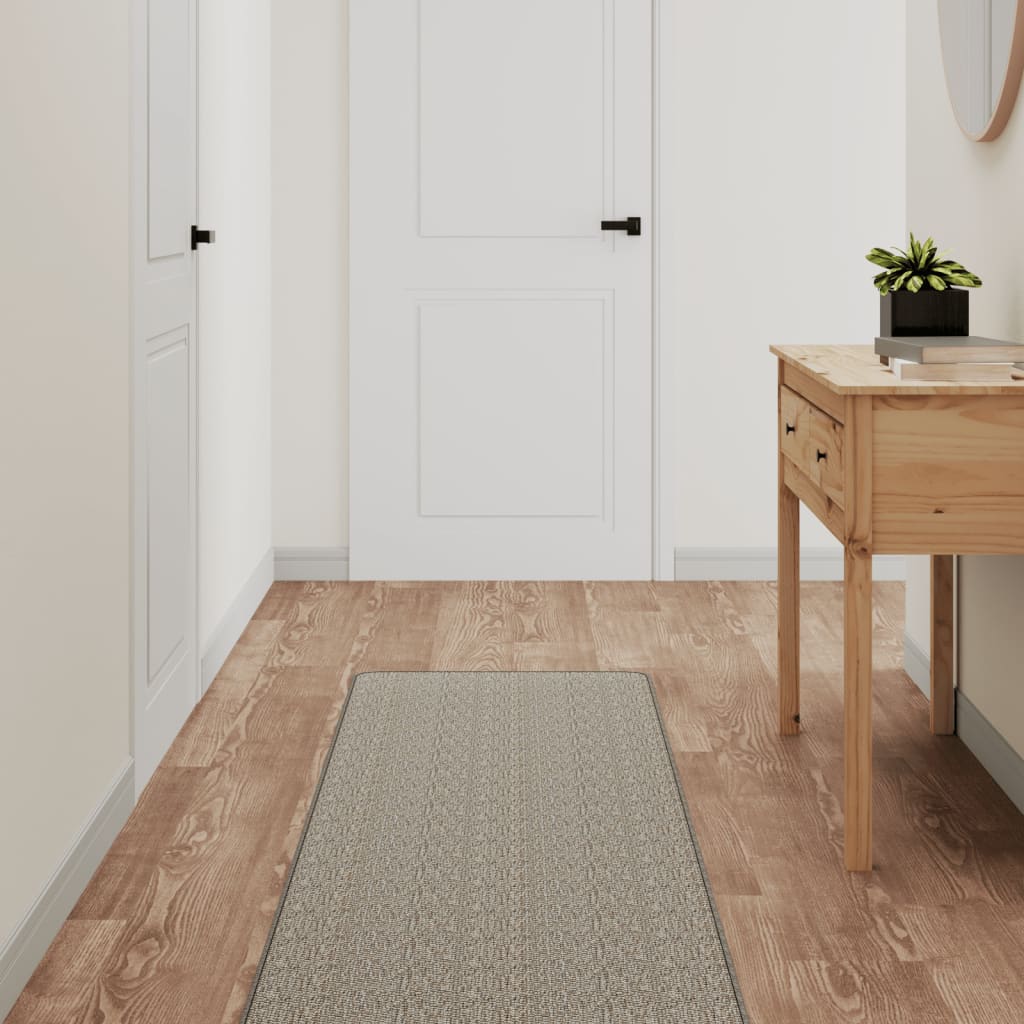 Chemin de couloir aspect sisal Platina 50x200 cm