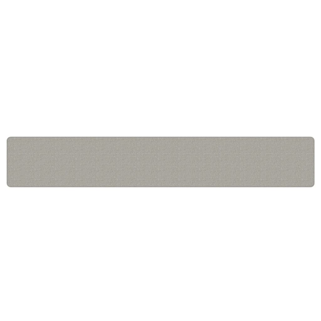 Tapis de couloir aspect sisal Platina 50x300 cm